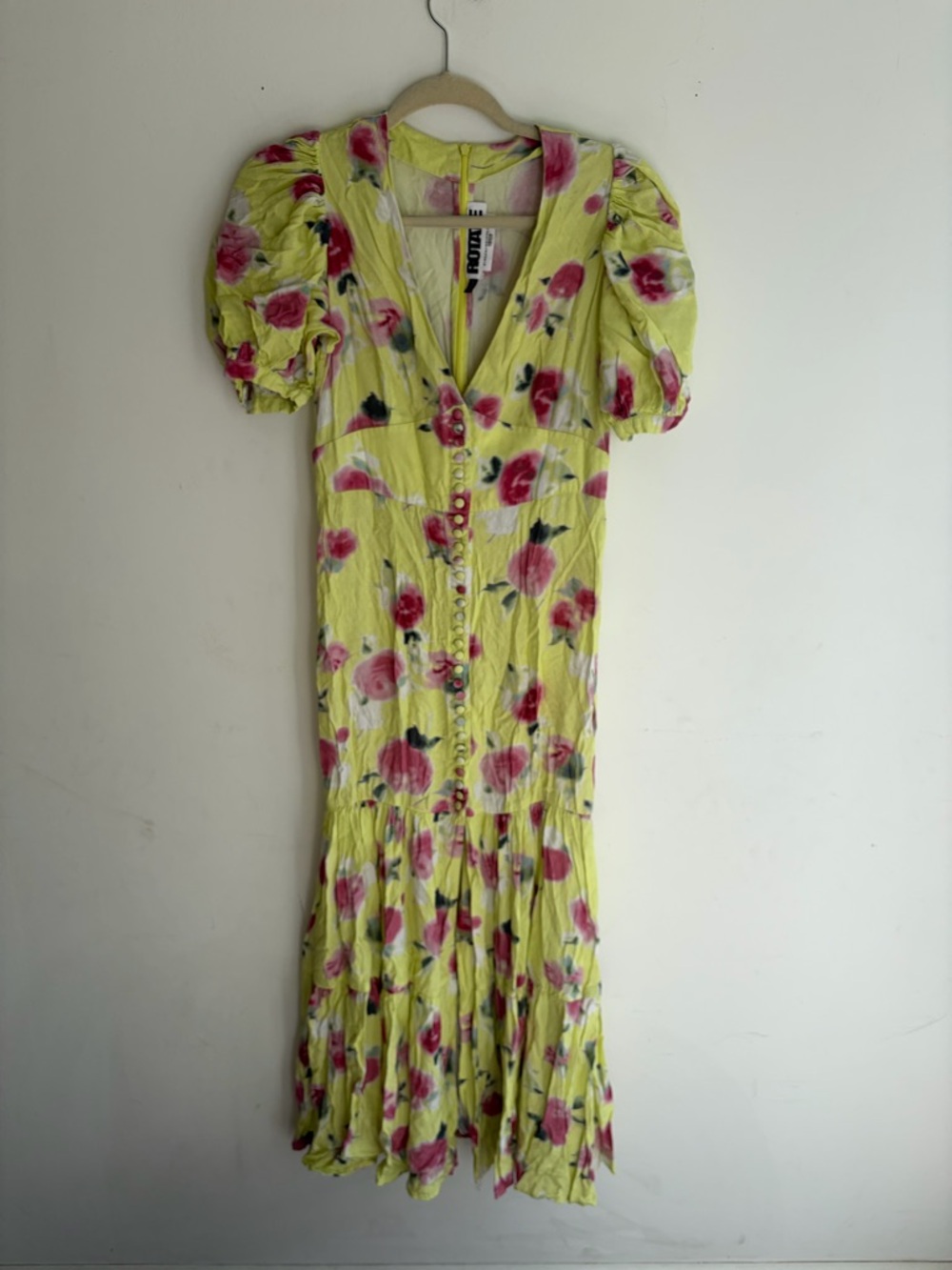 ROTATE Birger Christensen Thora Floral Maxi Dress - Picture 3 of 9